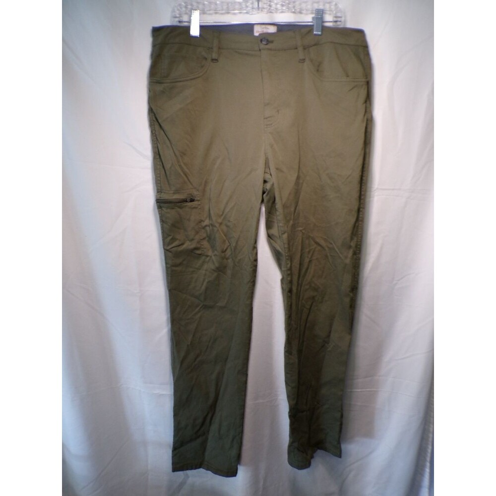 Weatherproof Vintage Men's Cargo Utility Pants Olive Green Khaki 36x30